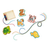 Melissa Doug Melissa Doug Embroidery On Wood Animals