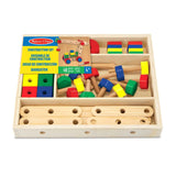 Melissa Doug Melissa Doug Wooden Construction Set 48-piece