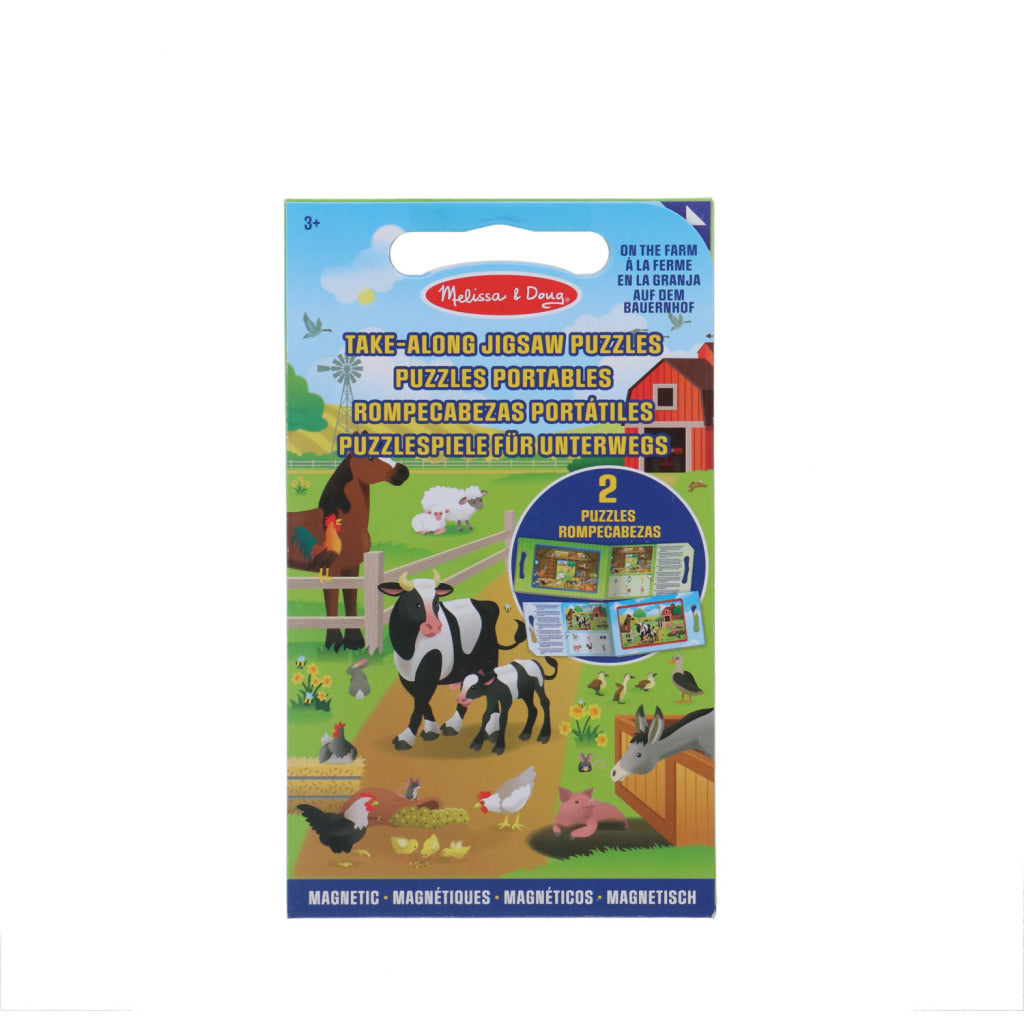 Melissa Doug Magnet Puzzle Safari 2x 15 kosov