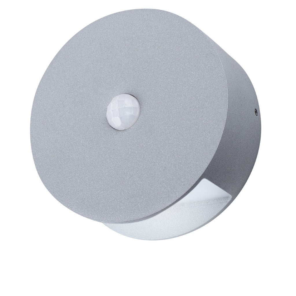 Ranex RA-1004236 Lámpara de pared LED para exterior con sensor 0.5 W 60 lm Gray