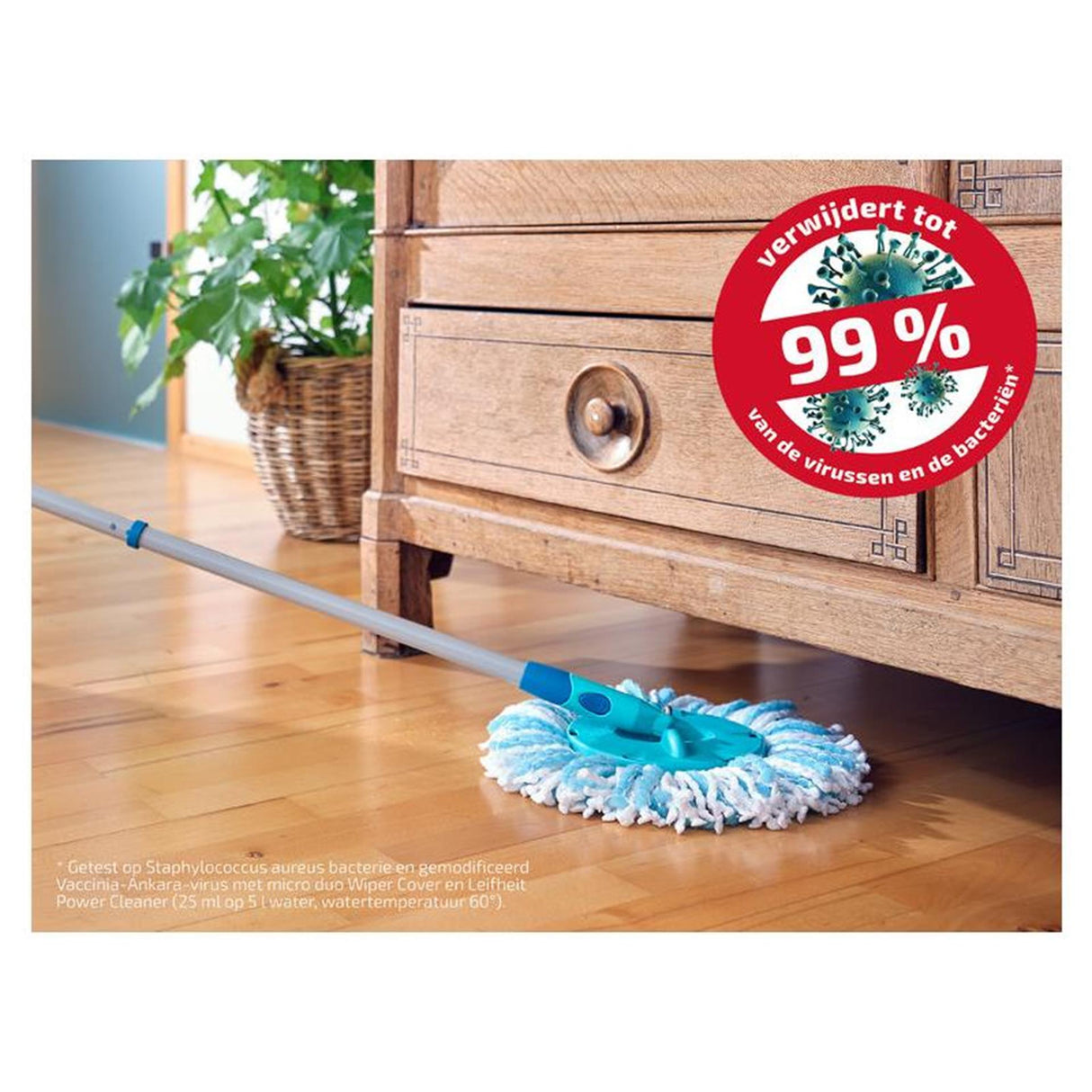 Leifheit Clean Twist Disc Mop Micro Duo