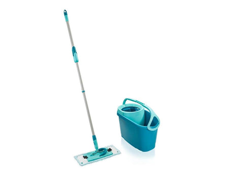 Leifheit Essuie-sol Clean Twist avec Velcro ergo - Set de vadrouille 33 cm complet
