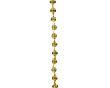 Decoris bead garland shine gold 10 meters