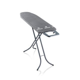 Leifheit Bügeltisch Classic M – 120 x 38 cm Bügelfläche – höhenverstellbar – Schwarz