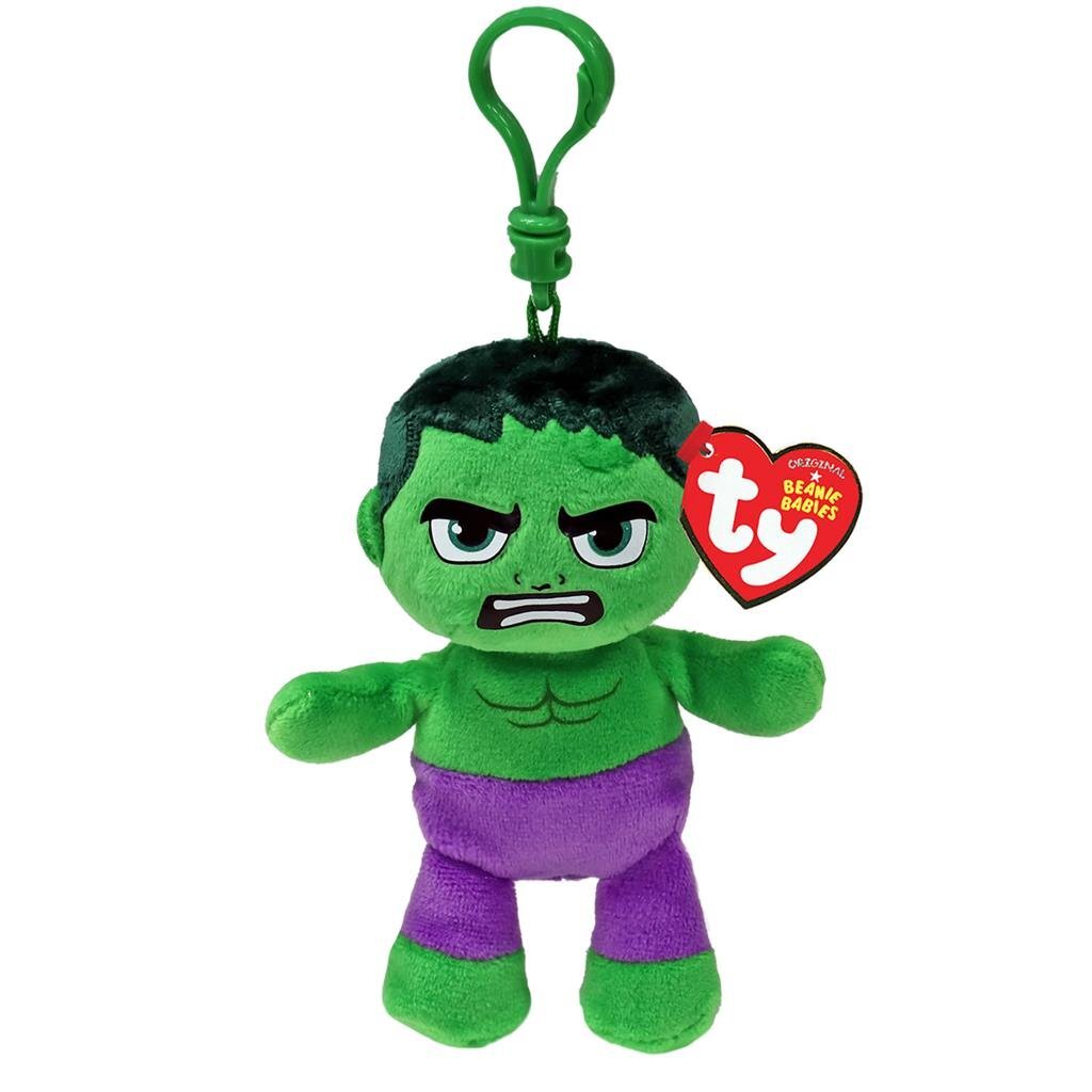 Ty Beanie Babies Clip Marvel Hug Hulk 12 CM