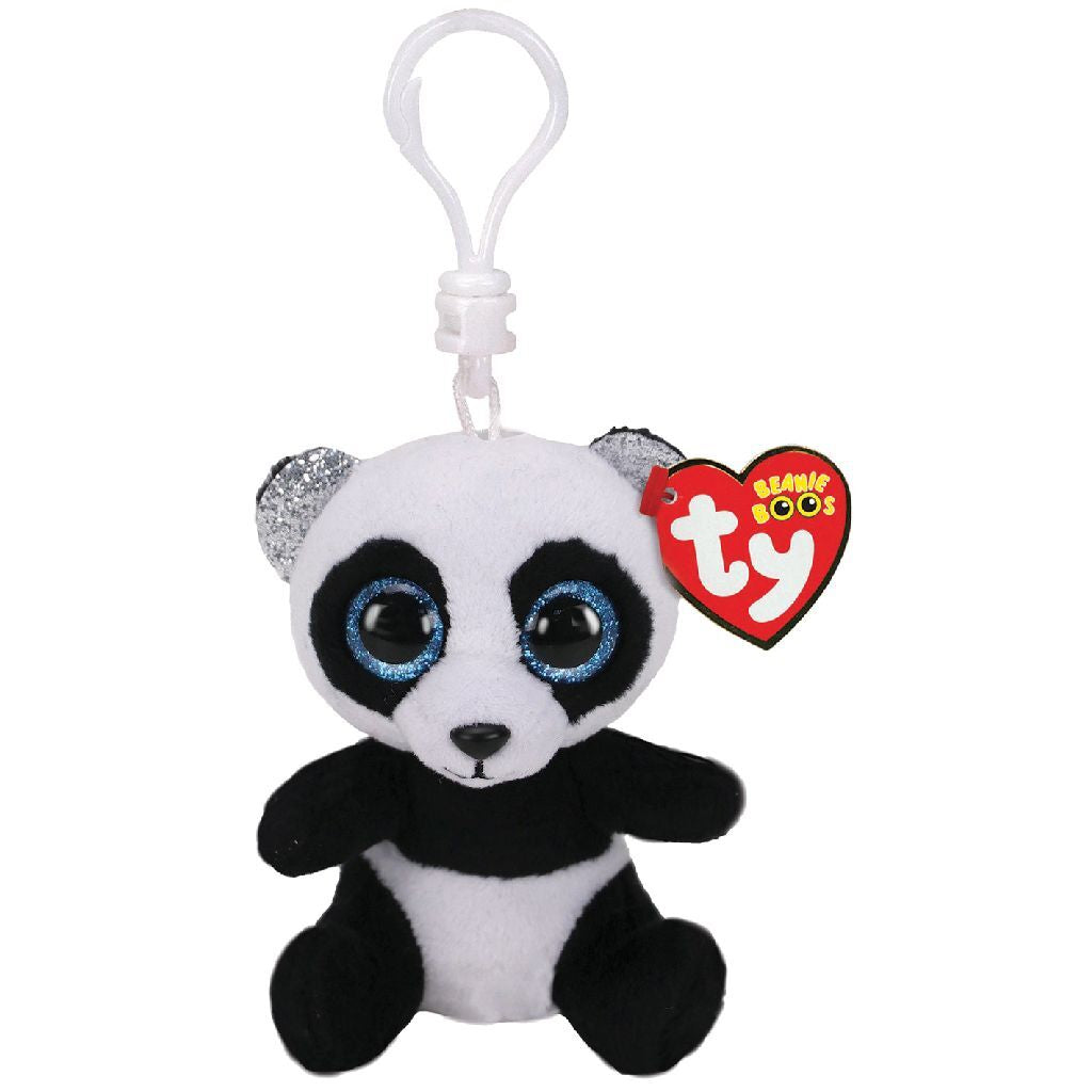 Ty Beanie Angry Clip Panda Hug Bamboo 7 CM