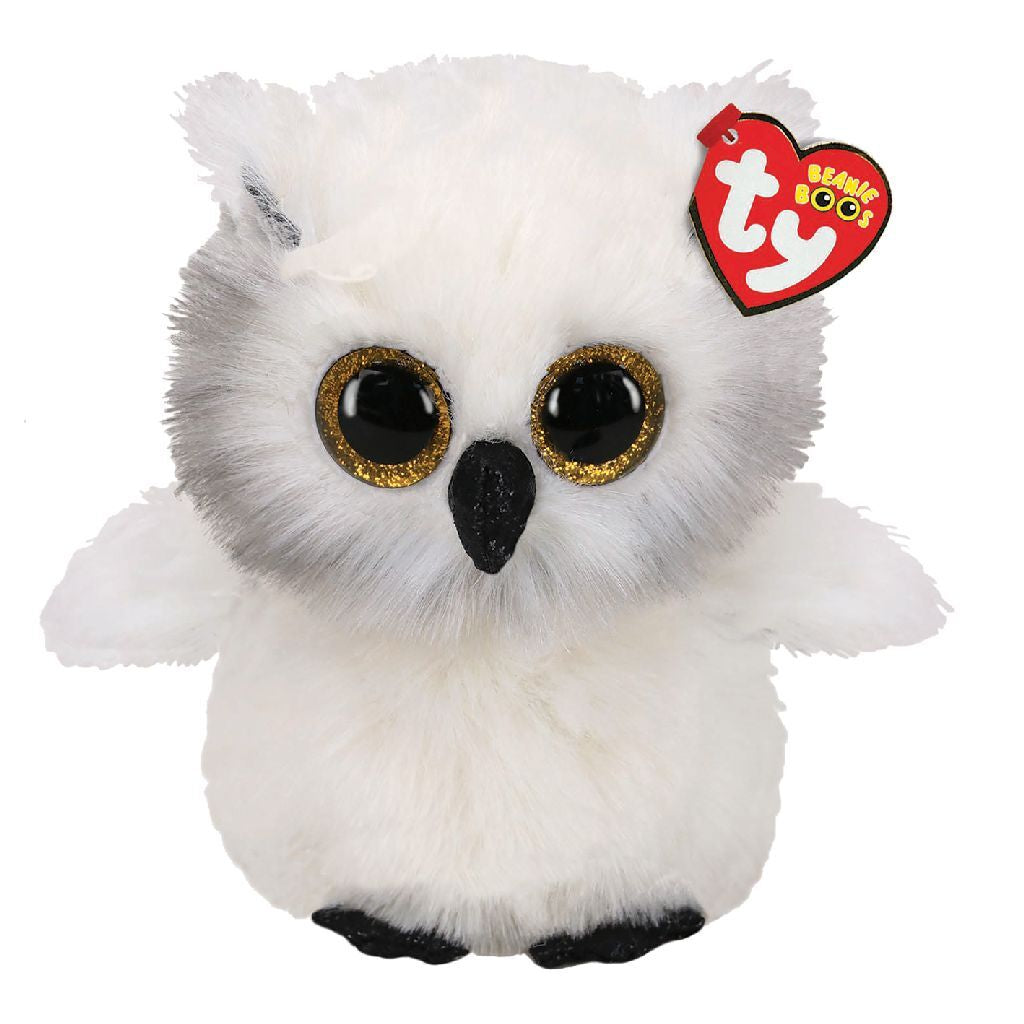 Ty Beanie Buddy Austin Owl, 24 cm