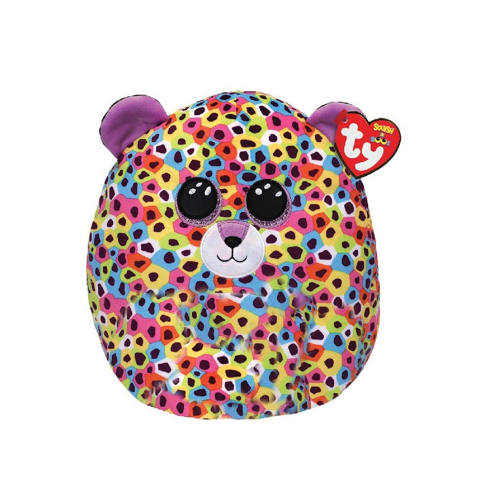 Ty squish en boo kospute leopard giselle 23 cm