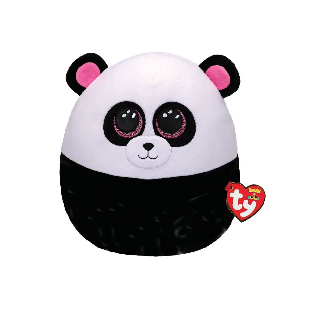 Ty squish un boo panda cuscino cuscino bambù 23 cm