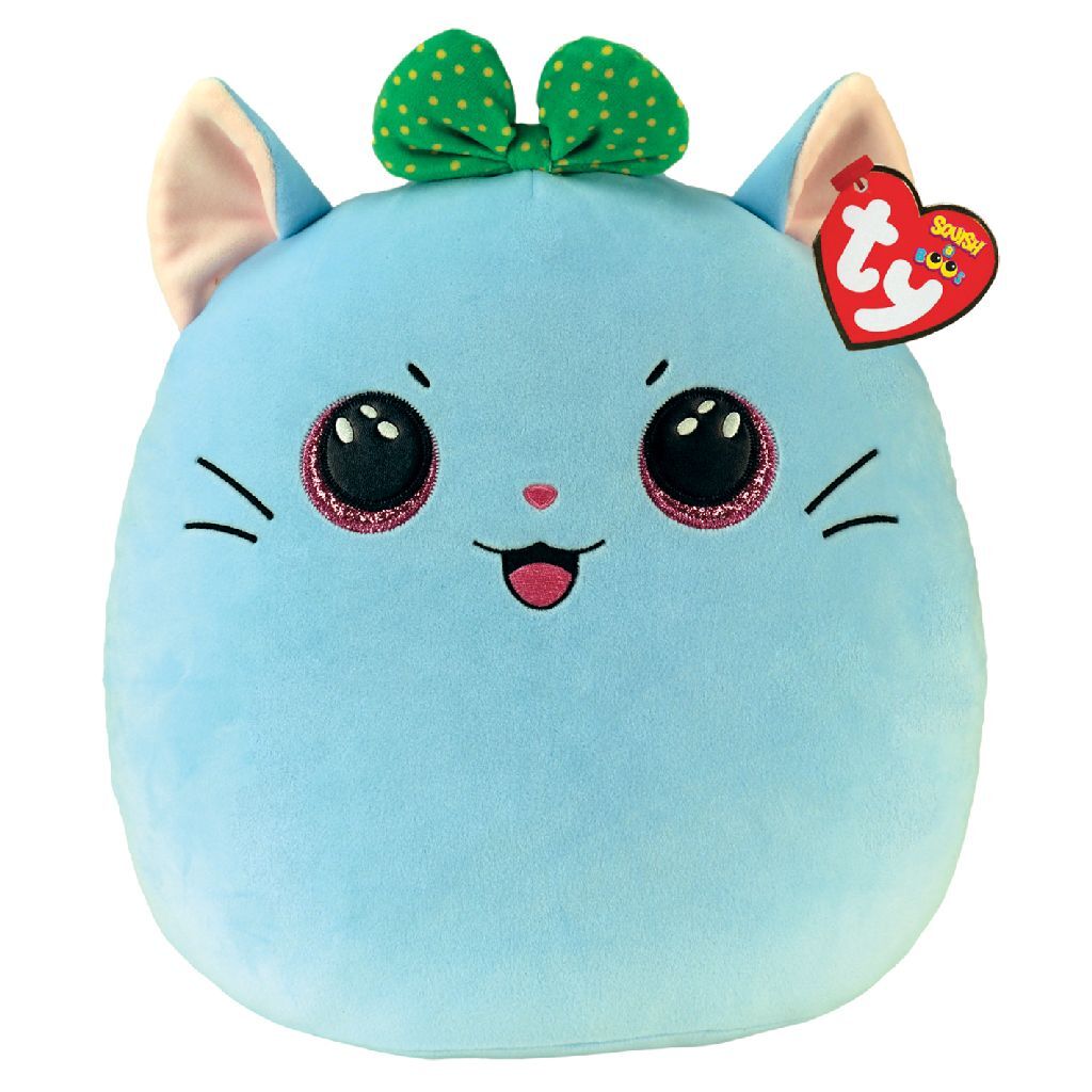 Ty Beanie Ty Squish a Boo Kirra Grey Cat, 31cm