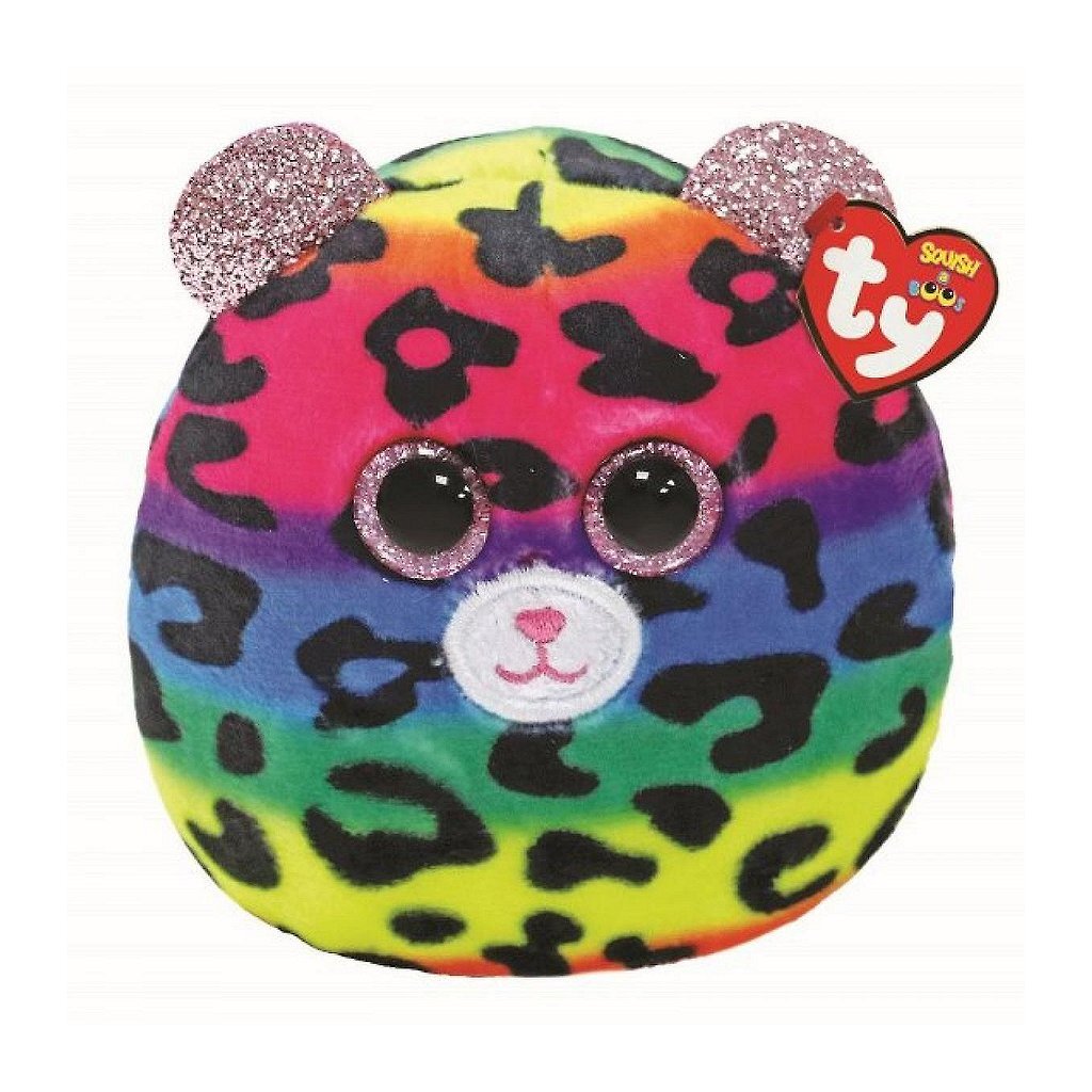 Ty Squish A Boo Cuddle Cushion Leopard Dot 8 cm