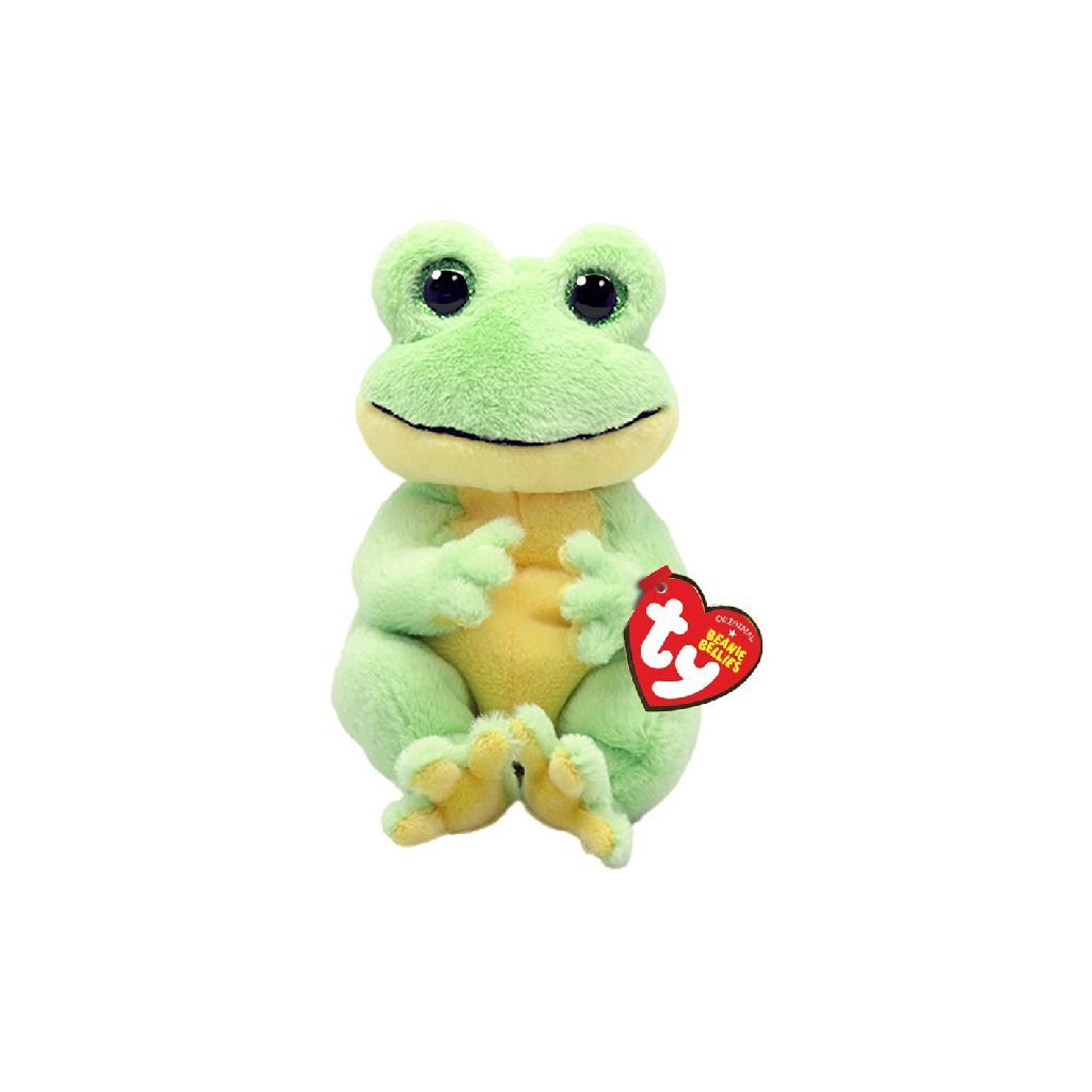 Ty beanie babyer maver snapper frø, 15 cm