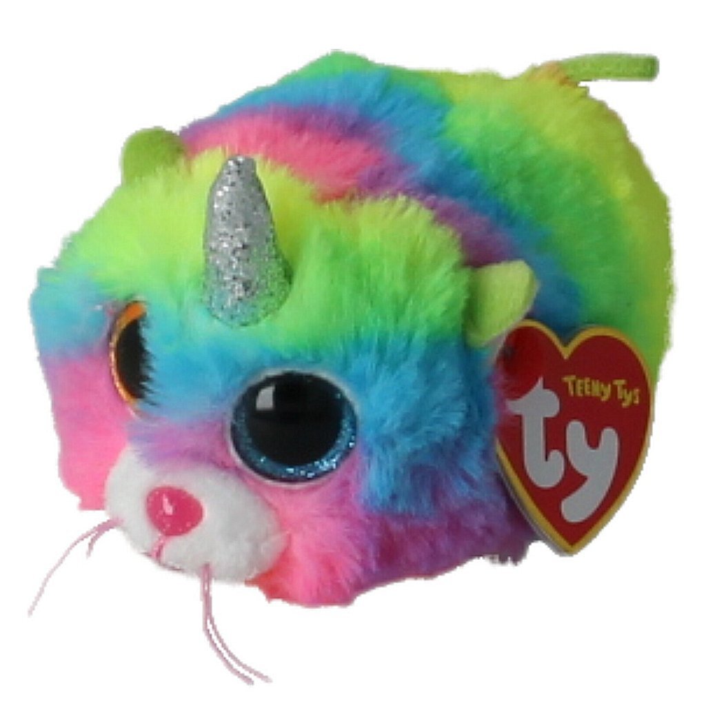 TY Teeny's Hug Cat Heather 10 cm