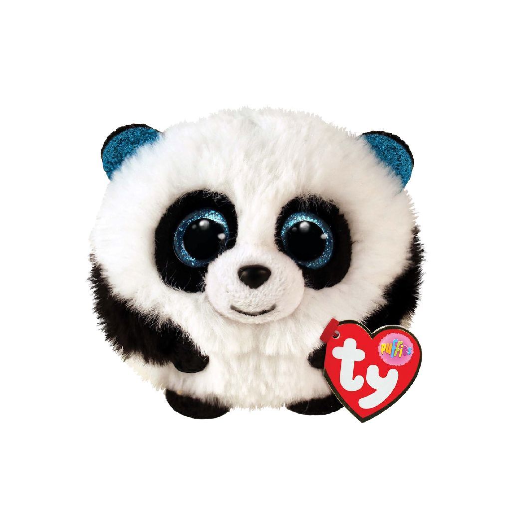 Ty beanie ty teeny puffies bambu panda, 10 cm