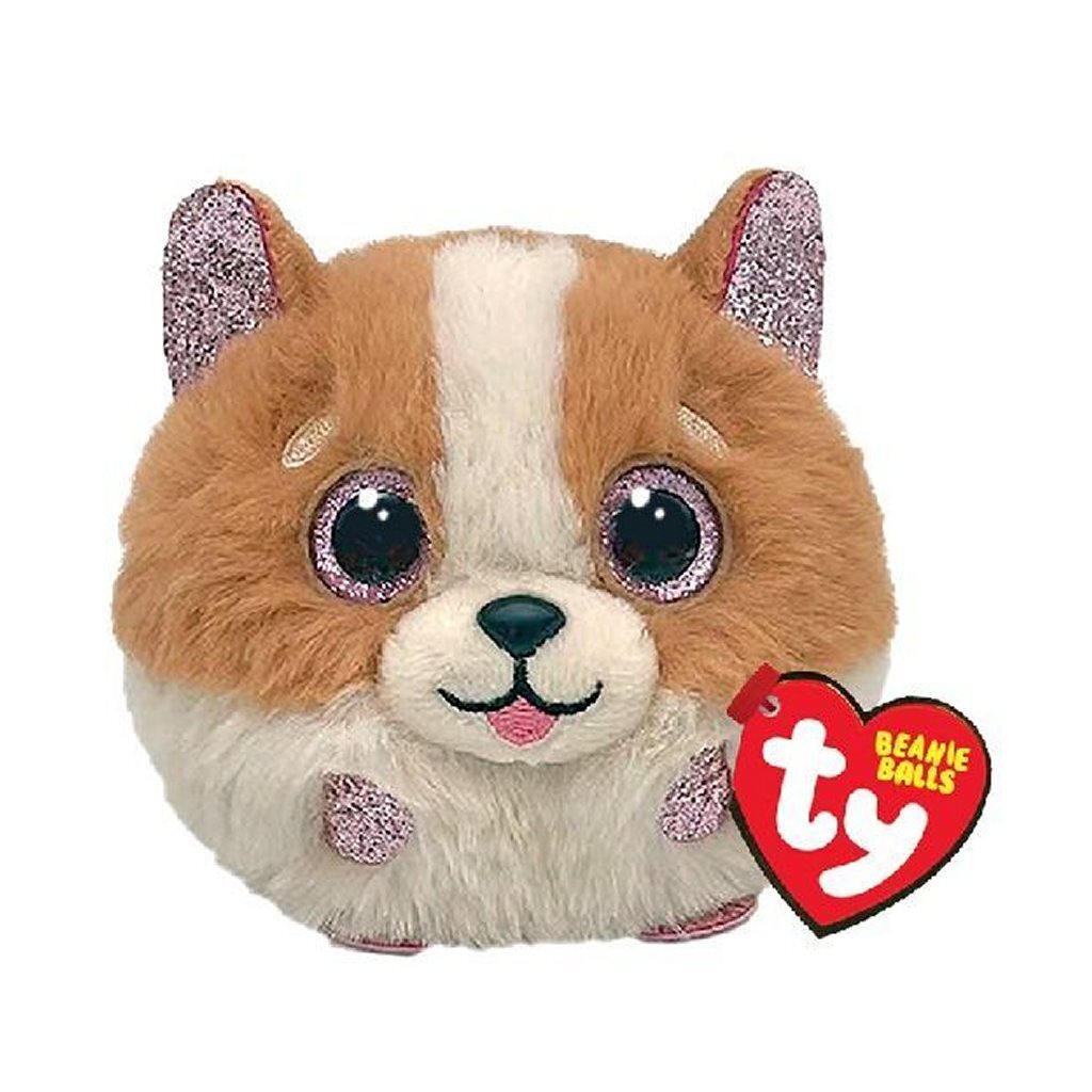 Ty Beanie Ty Teeny Puffies Tanner Dog, 10 cm