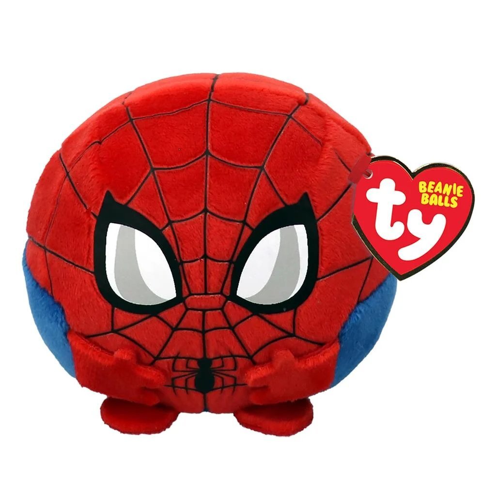 Ty beanie bollar förundras kram spiderman 10 cm