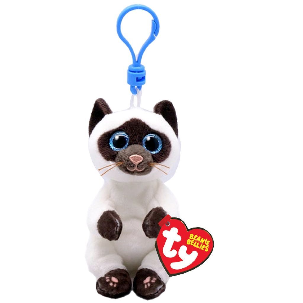 Ty mössa bebis magar clip miso siamese, 10cm