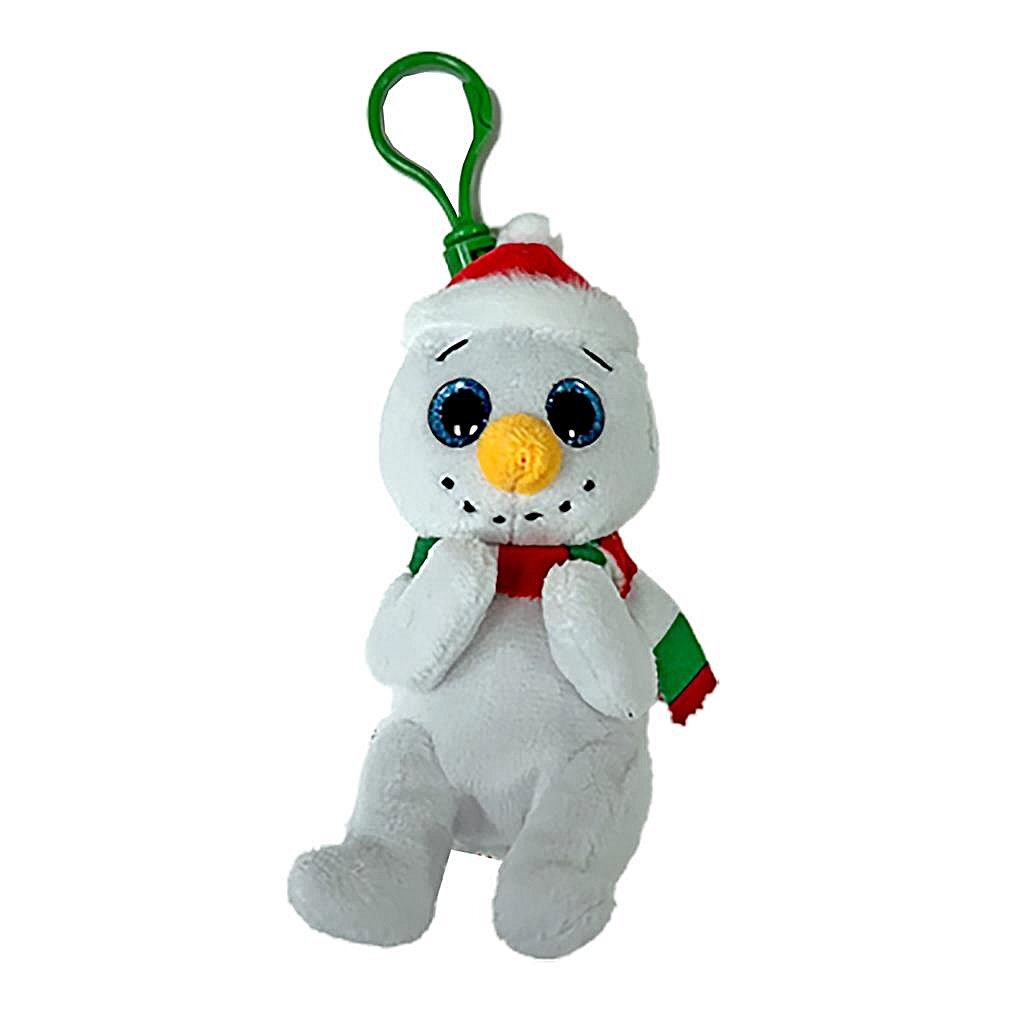 Ty Beanie Angry Clip Hug Snowman Brrrnard 7 CM