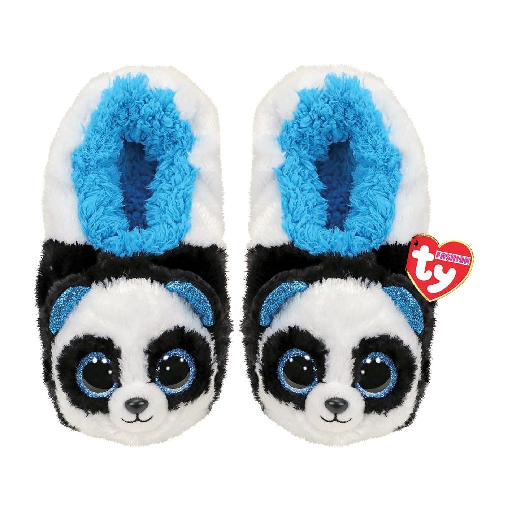 Ty Fashion Slipper Panda Bamboo Tamaño 30-32