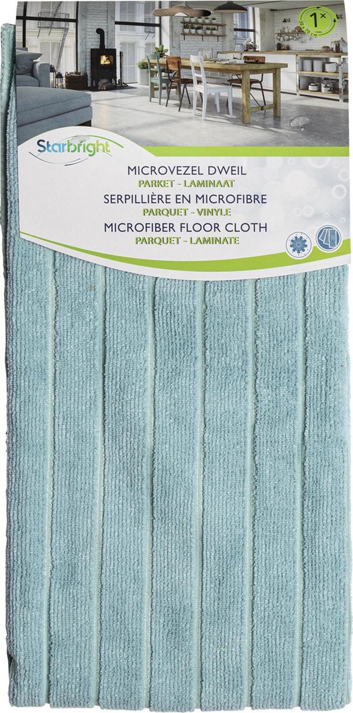 Starbright microfibre mop 50x70cm