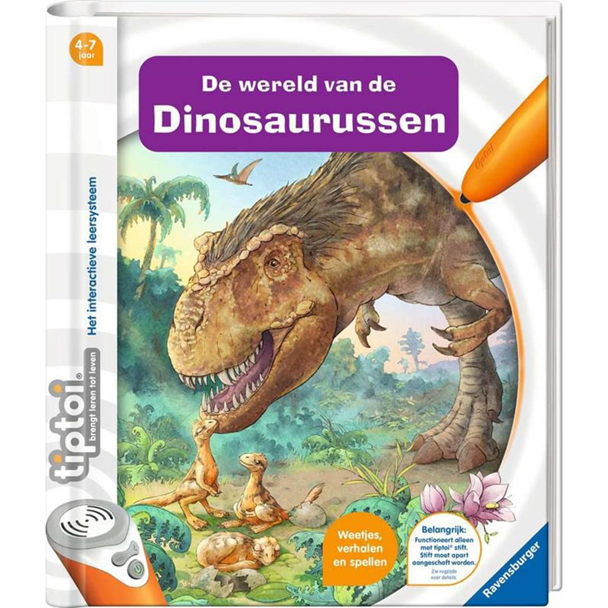 Ravensburger Tipptoi Buch d'Welt vun Dinosaurier
