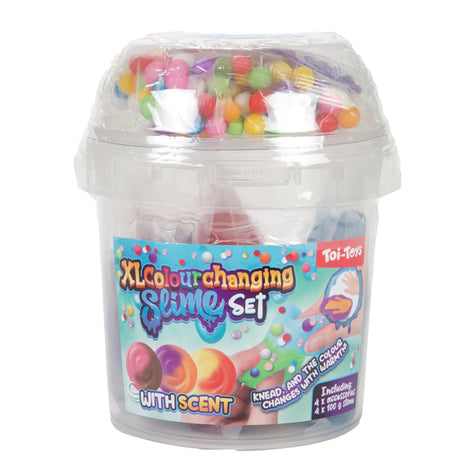 Toi-toys slime slijmset xl met geur -color change- +acc 3ass
