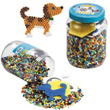 Hama ironing bead set in Pot, 7000st.