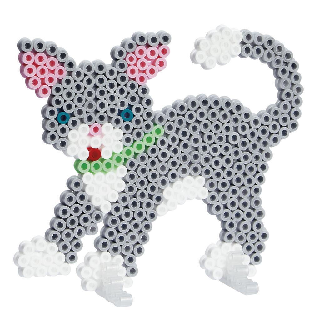 HAMA String Bead Set Dogs and Cat, 2000st.