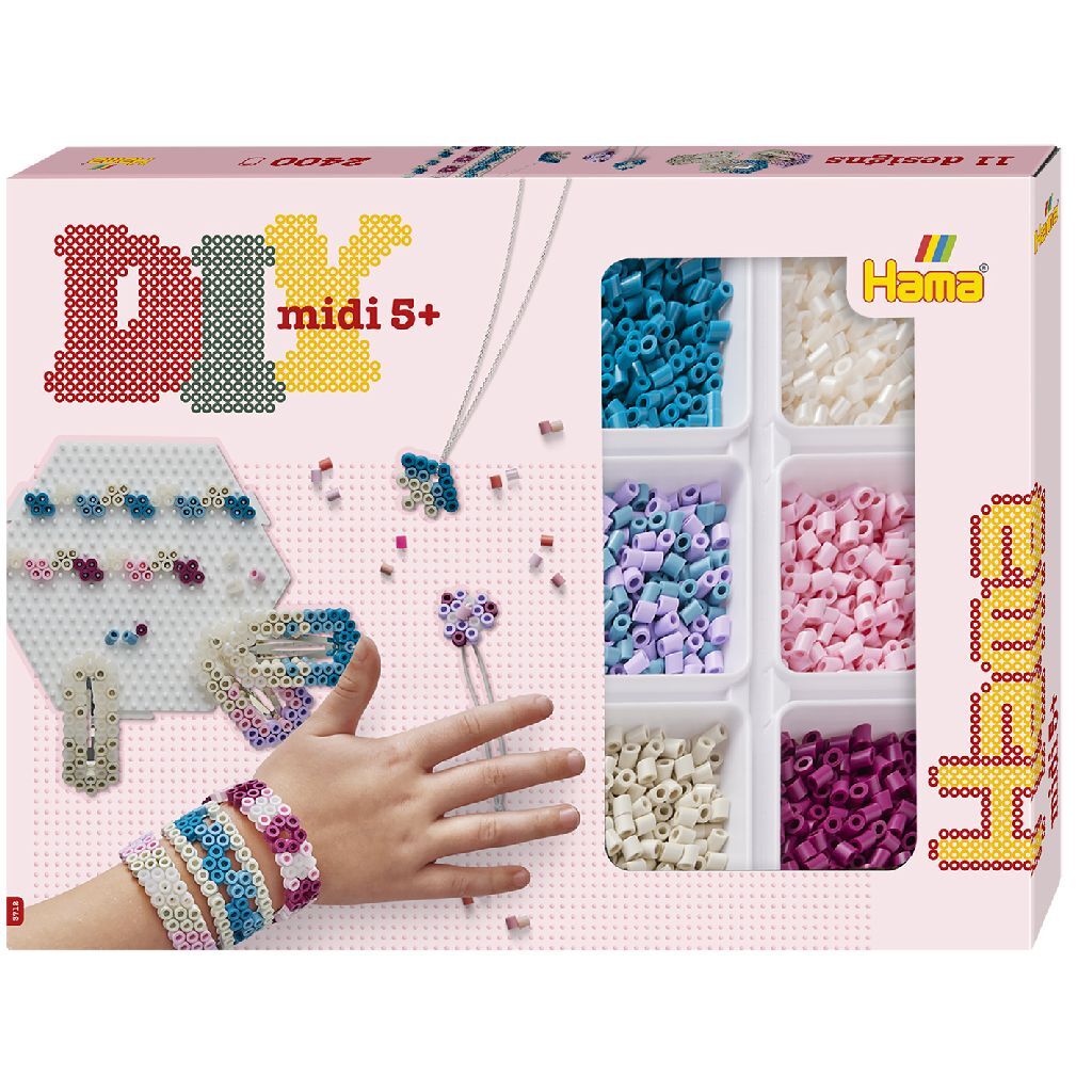 HAMA Iron Bead Set Activity Box 11 Designs (2400st.)