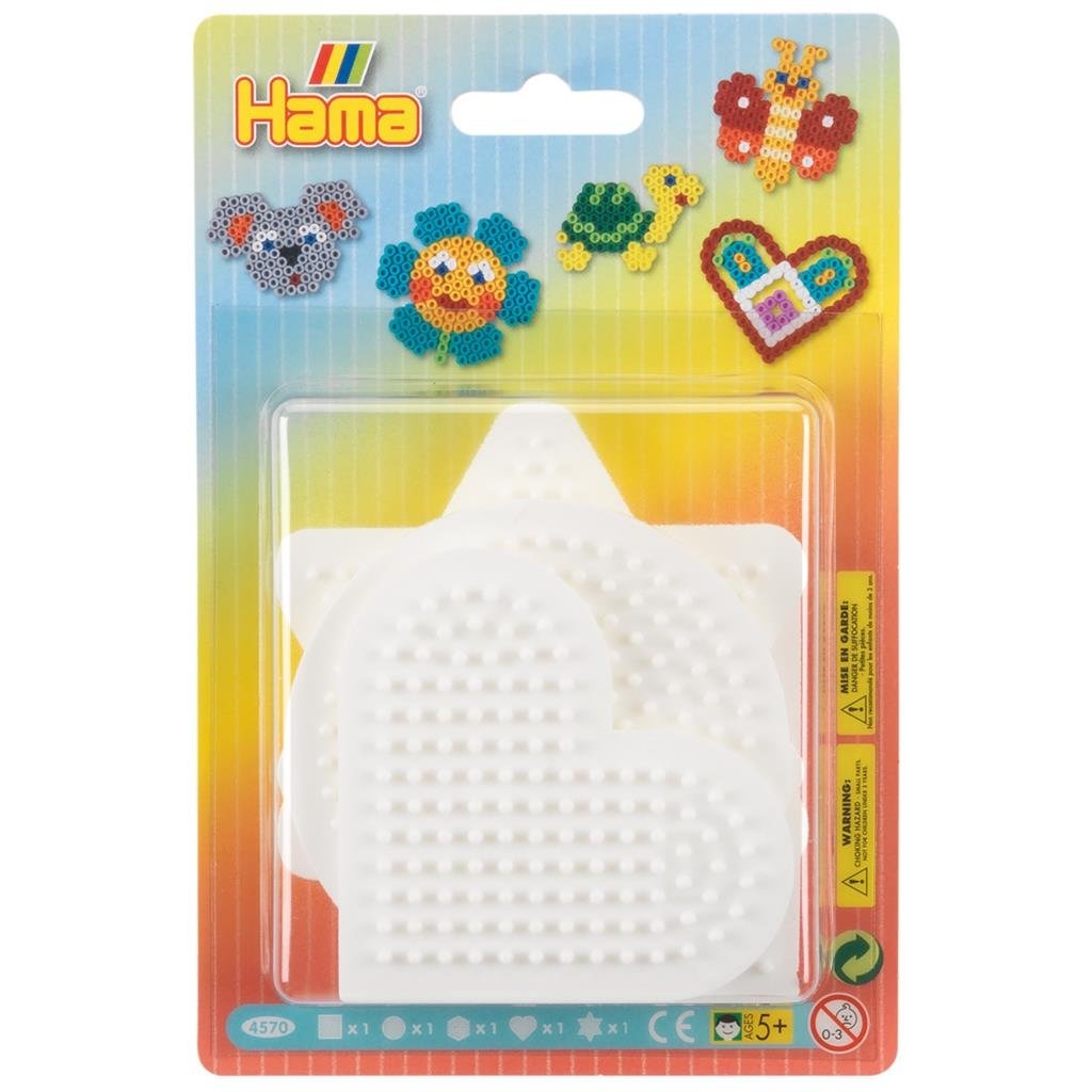 Hama ironing beads base plates 5 pieces
