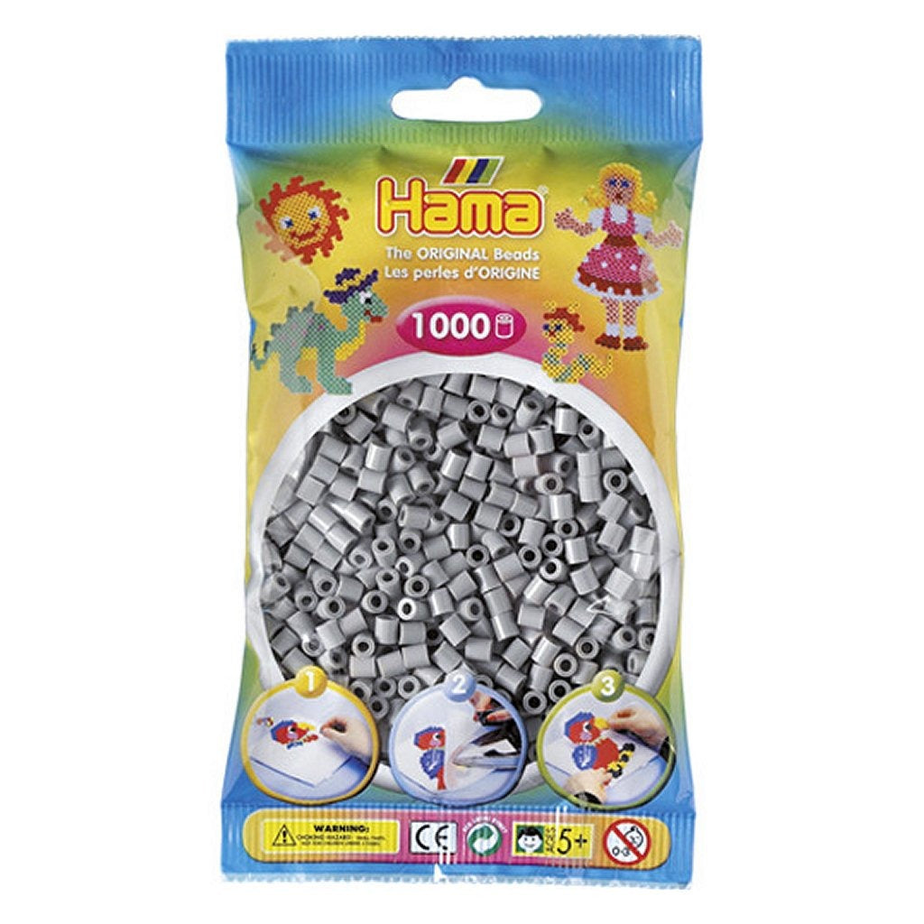 HAMA Iron Beads šedá 1000 kusů