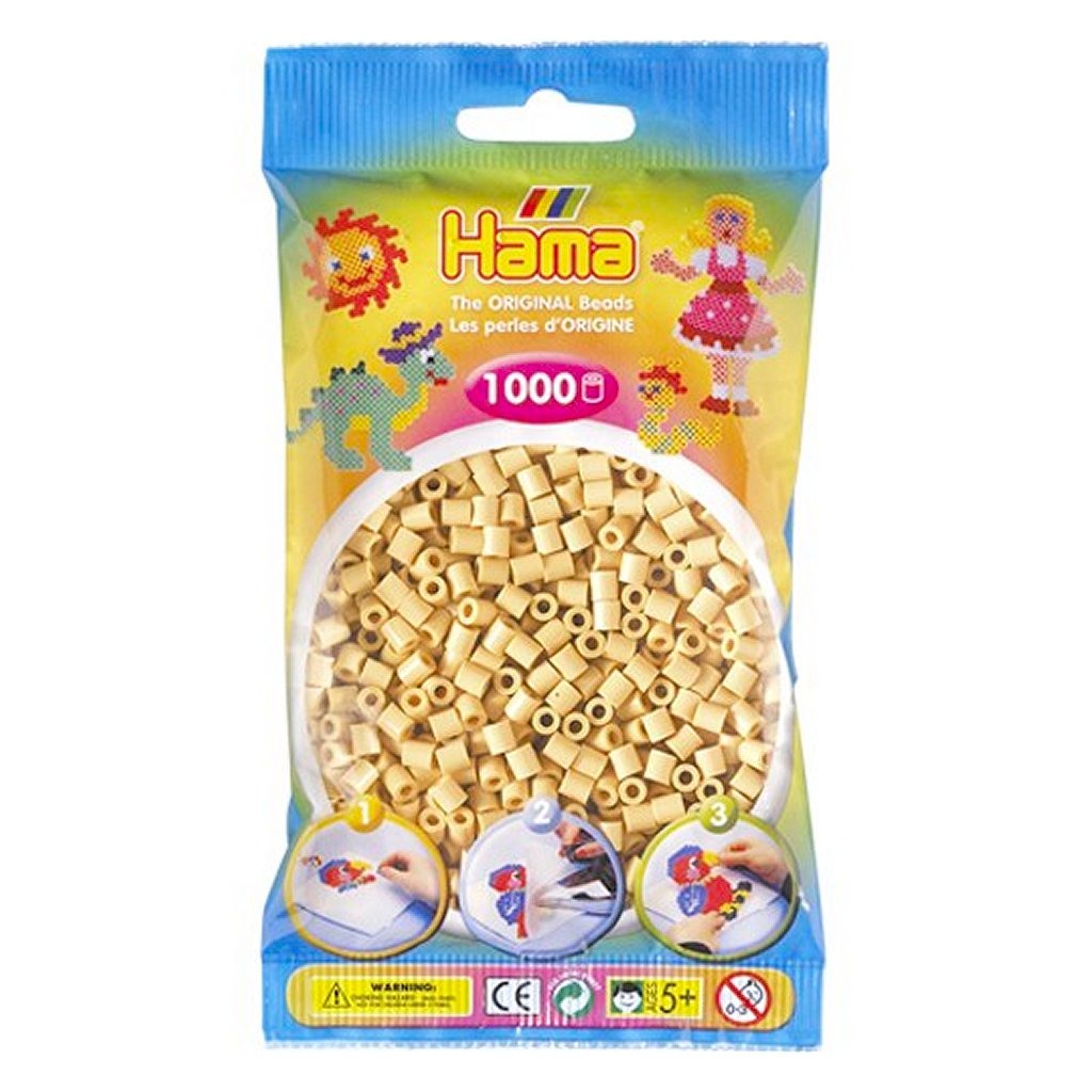 Hama Iron Beads Beige 1000 kusů