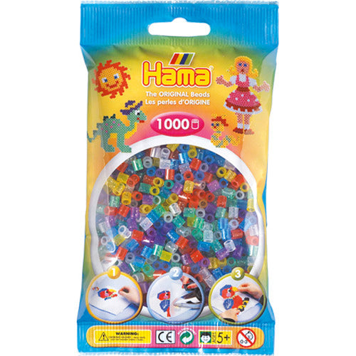 HAMA Iron Beads Glitter Mix (054), 1000st.