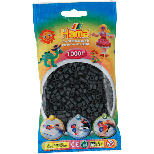 Hama Iron Beads Dark Grey 1000