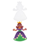 Hama iron bead board - Princess