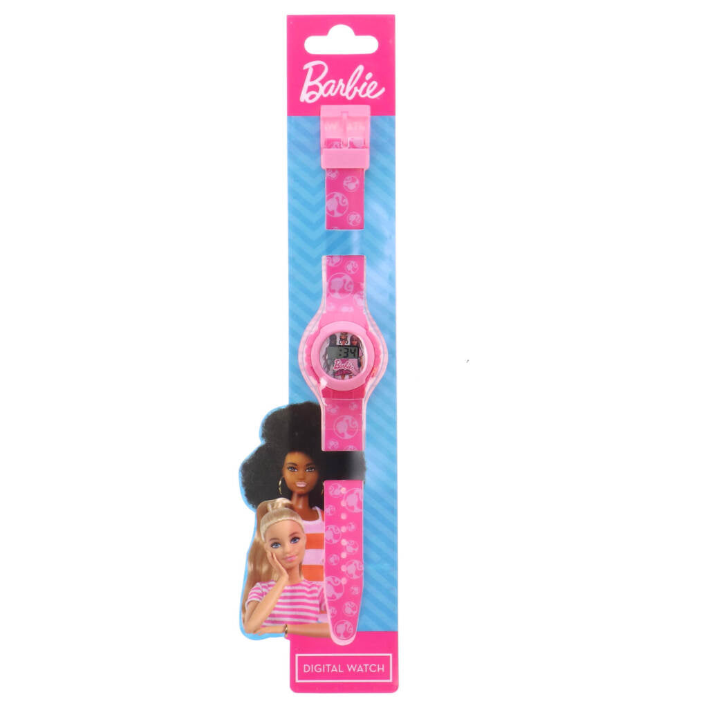 Barbie Lcd Watch Pink