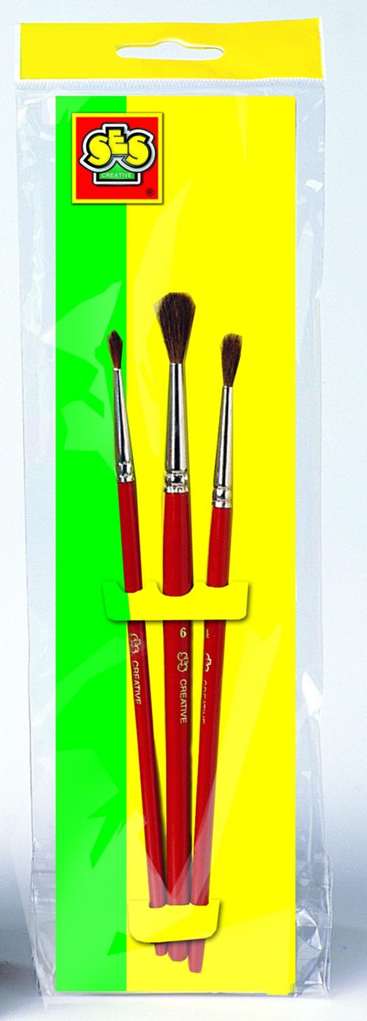 Ses paintbrush set, 3 pieces