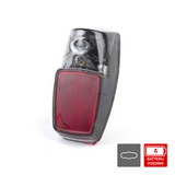 Ikzilight rear light reflector 1xled red on card