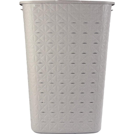 Curver Softex Wäschkëscht mat Taupe Deckel