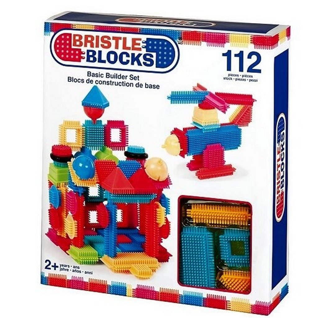 Bristle Blocks Bristle Blocks Starterset Uitbreidingsset met 112 Stuks