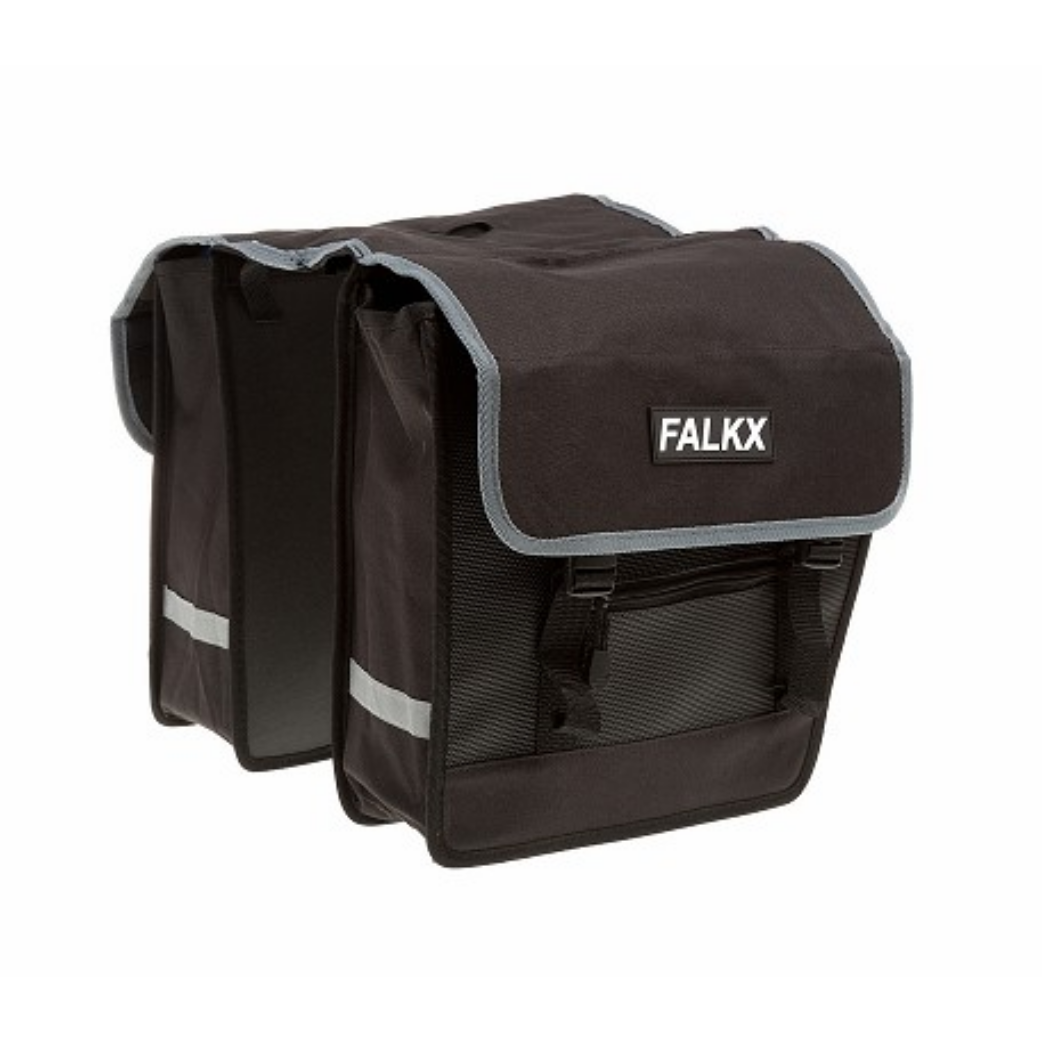 Falkx electrical bag double black 26l