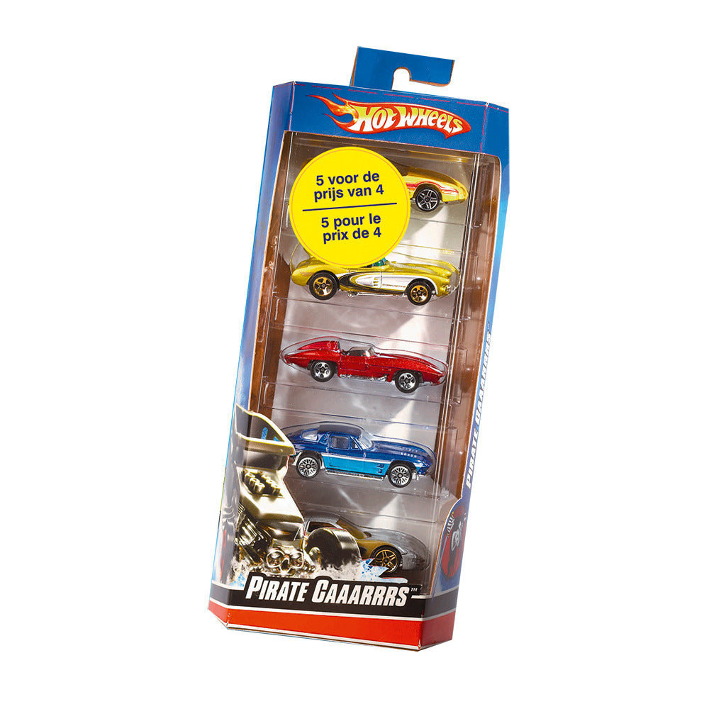 Hot Wheels Cars, 5st.