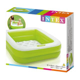 Intex babybad 85x85x23 cm sorti + reparationssats