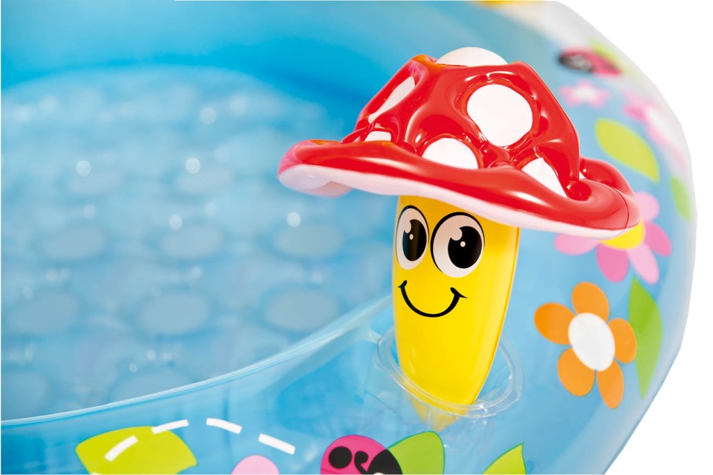 Baby swimming pool mushroom