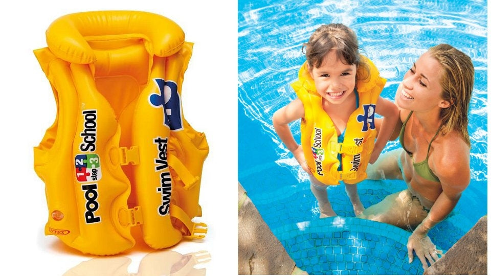 Intex Yellow Children's Swimming Vest