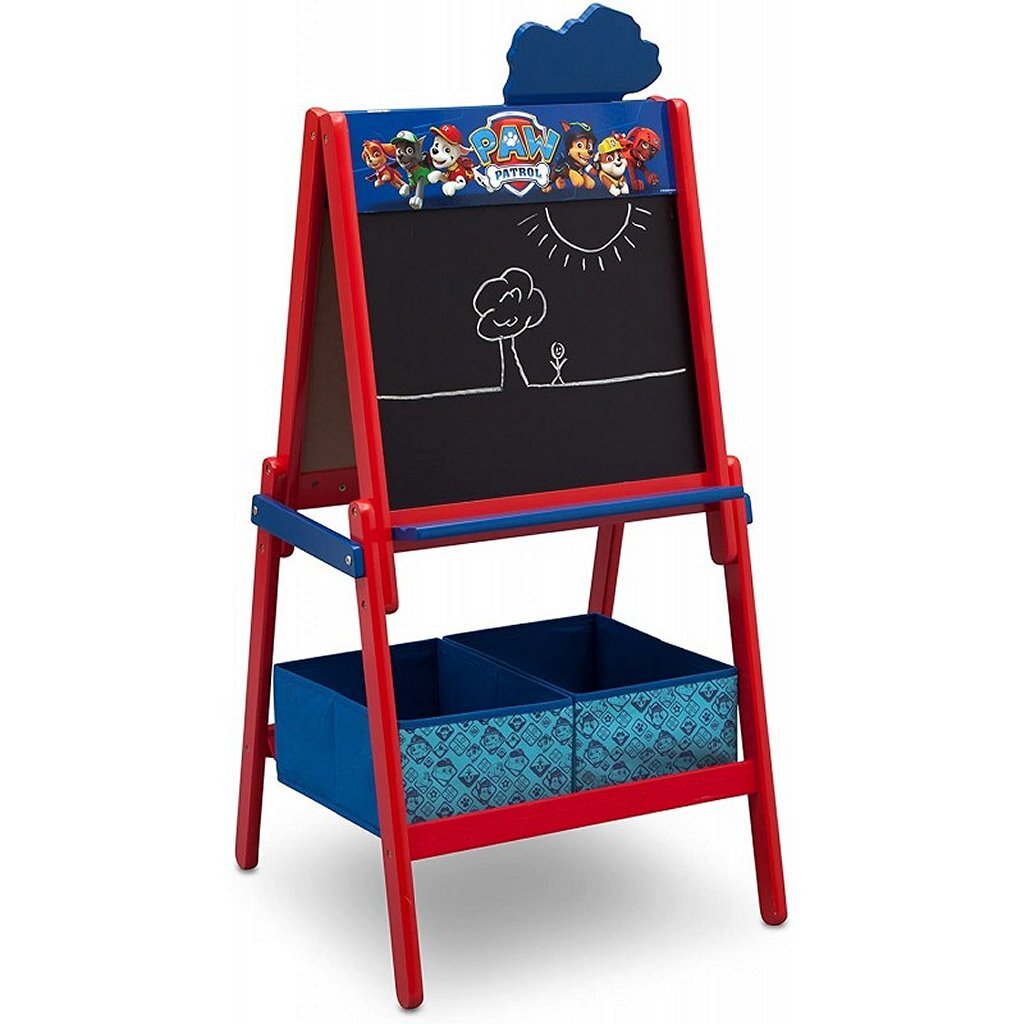 Paw Patrol TE87578PW Whiteboard a doppia lavagna in legno