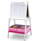 Delta Children Children TE 87600GN-130 Trä dubbelsidig svarta tavla whiteboard + pappersrulle