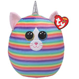 Ty Beanie ty Squish e Boohevather Cat, 31cm