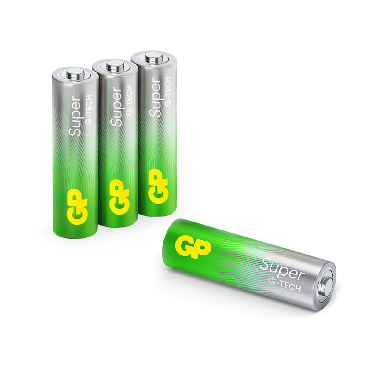 GP Super Alcaline AA Batterie 4pk