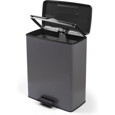 Curver decobin pedalspand 65l kølig grå